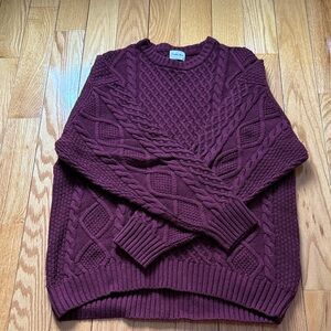Aritzia Sunday Best Cable Knit Sweater